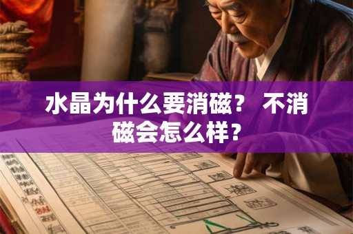 水晶为什么要消磁? 不消磁会怎么样? 水晶为什么要消磁? 不消磁会怎么样?