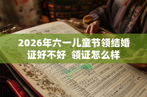 2026年六一儿童节领结婚证好不好  领证怎么样