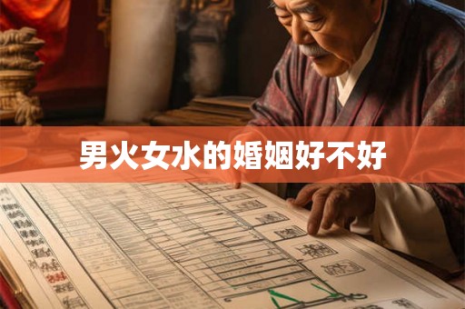 男火女水的婚姻好不好