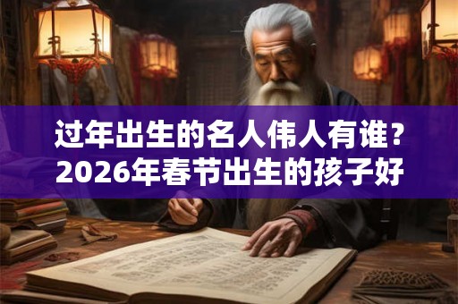 过年出生的名人伟人有谁？2026年春节出生的孩子好吗？