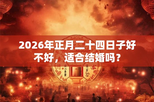 2026年正月二十四日子好不好，适合结婚吗？