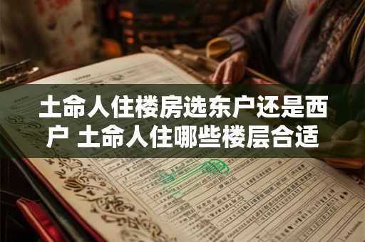 土命人住楼房选东户还是西户 土命人住哪些楼层合适 土命人住楼房选东户还是西户 土命人住哪些楼层合适
