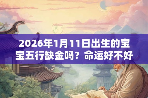 2026年1月11日出生的宝宝五行缺金吗？命运好不好？