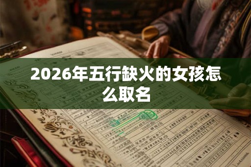 2026年五行缺火的女孩怎么取名