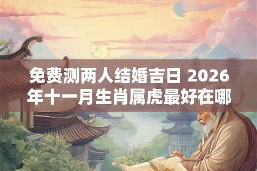 免费测两人结婚吉日 2026年十一月生肖属虎最好在哪天结婚