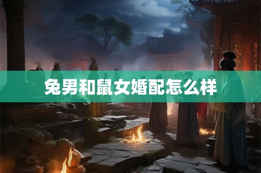 兔男和鼠女婚配怎么样