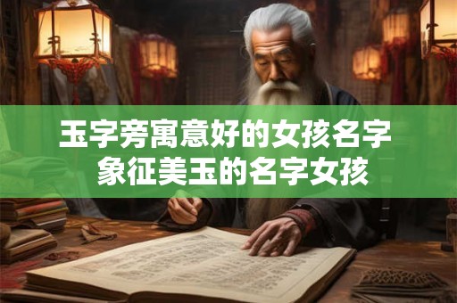 玉字旁寓意好的女孩名字 象征美玉的名字女孩 玉字旁寓意好的女孩名字 象征美玉的名字女孩