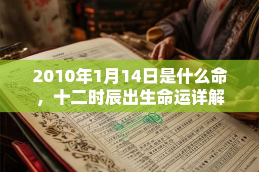2010年1月14日是什么命,十二时辰出生命运详解 2010年1月14日是什么命,十二时辰出生命运详解
