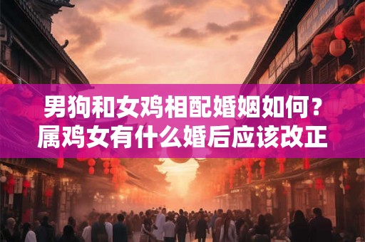 男狗和女鸡相配婚姻如何?属鸡女有什么婚后应该改正的坏毛病? 男狗和女鸡相配婚姻如何?属鸡女有什么婚后应该改正的坏毛病?