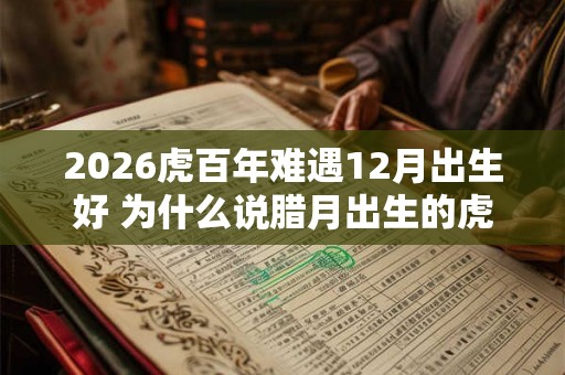 2026虎百年难遇12月出生好 为什么说腊月出生的虎命最好