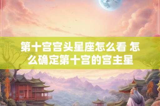 第十宫宫头星座怎么看 怎么确定第十宫的宫主星