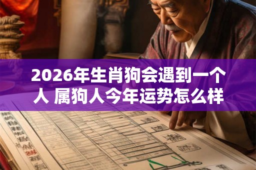 2026年生肖狗会遇到一个人 属狗人今年运势怎么样