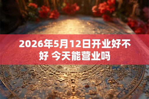 2026年5月12日开业好不好 今天能营业吗