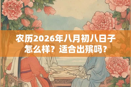 农历2026年八月初八日子怎么样？适合出殡吗？