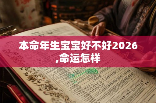 本命年生宝宝好不好2026,命运怎样 本命年生宝宝好不好2026,命运怎样
