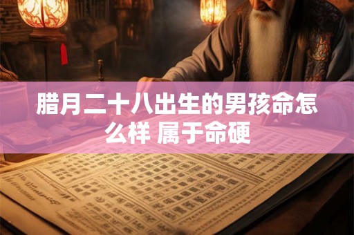 腊月二十八出生的男孩命怎么样 属于命硬