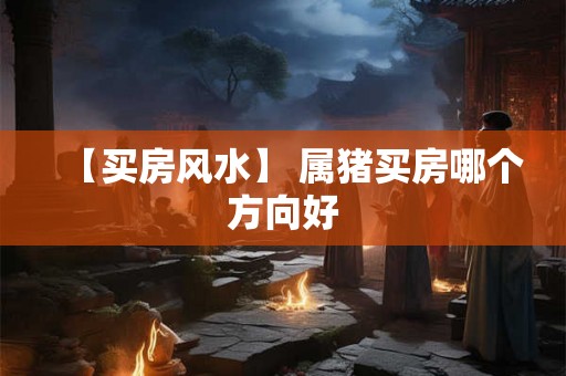 【买房风水】 属猪买房哪个方向好 【买房风水】 属猪买房哪个方向好