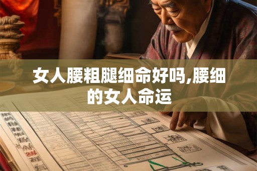 女人腰粗腿细命好吗,腰细的女人命运