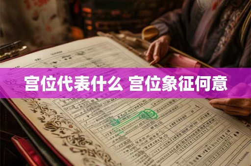 宫位代表什么 宫位象征何意