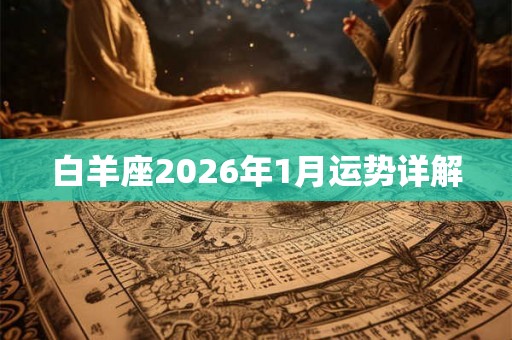 白羊座2026年1月运势详解