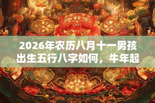 2026年农历八月十一男孩出生五行八字如何，牛年起名推荐