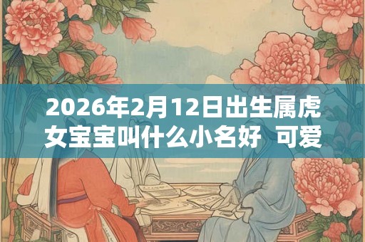 2026年2月12日出生属虎女宝宝叫什么小名好  可爱的乳名分享
