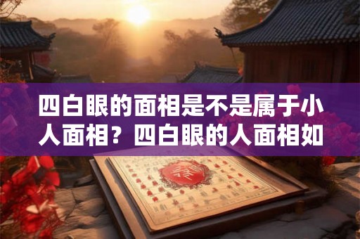 四白眼的面相是不是属于小人面相？四白眼的人面相如何？