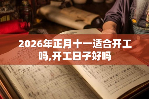 2026年正月十一适合开工吗,开工日子好吗 2026年正月十一适合开工吗,开工日子好吗