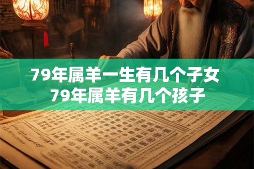 79年属羊一生有几个子女 79年属羊有几个孩子
