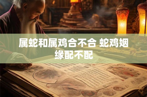 属蛇和属鸡合不合 蛇鸡姻缘配不配