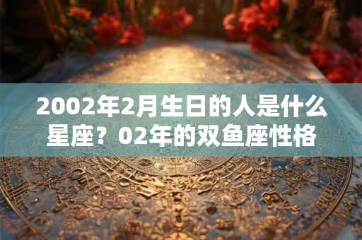 2002年2月生日的人是什么星座?02年的双鱼座性格如何? 2002年2月生日的人是什么星座?02年的双鱼座性格如何?