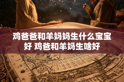 鸡爸爸和羊妈妈生什么宝宝好 鸡爸和羊妈生啥好