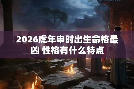 2026虎年申时出生命格最凶 性格有什么特点 2026虎年申时出生命格最凶 性格有什么特点