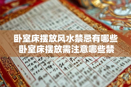 卧室床摆放风水禁忌有哪些 卧室床摆放需注意哪些禁忌