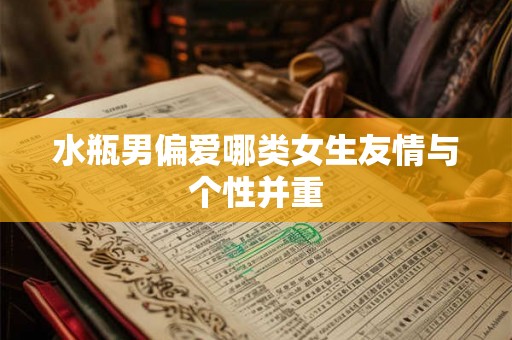 水瓶男偏爱哪类女生友情与个性并重