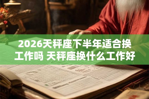 2026天秤座下半年适合换工作吗 天秤座换什么工作好