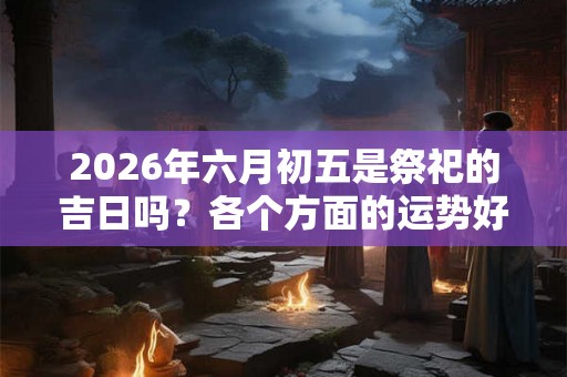 2026年六月初五是祭祀的吉日吗？各个方面的运势好不好？