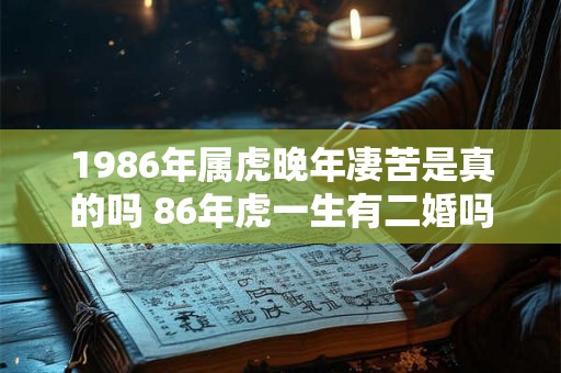 1986年属虎晚年凄苦是真的吗 86年虎一生有二婚吗 1986年属虎晚年凄苦是真的吗 86年虎一生有二婚吗