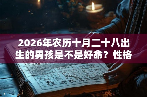 2026年农历十月二十八出生的男孩是不是好命？性格特点详解