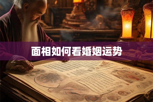 面相如何看婚姻运势