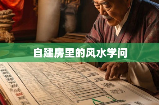 自建房里的风水学问