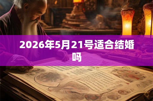 2026年5月21号适合结婚吗