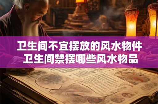 卫生间不宜摆放的风水物件 卫生间禁摆哪些风水物品