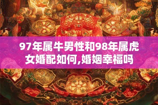 97年属牛男性和98年属虎女婚配如何,婚姻幸福吗
