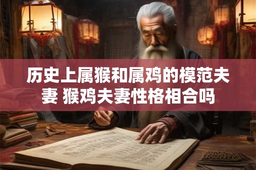 历史上属猴和属鸡的模范夫妻 猴鸡夫妻性格相合吗