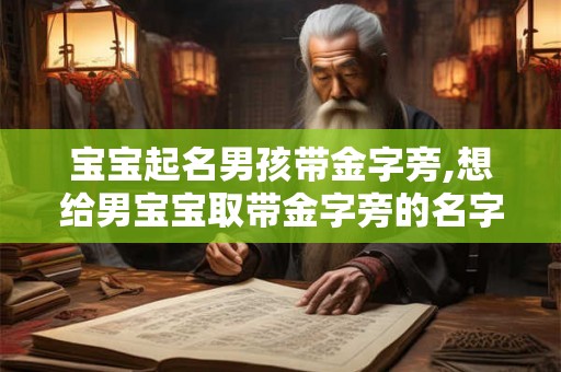 宝宝起名男孩带金字旁,想给男宝宝取带金字旁的名字