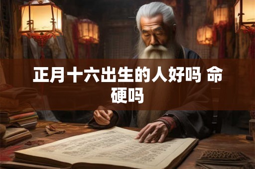 正月十六出生的人好吗 命硬吗