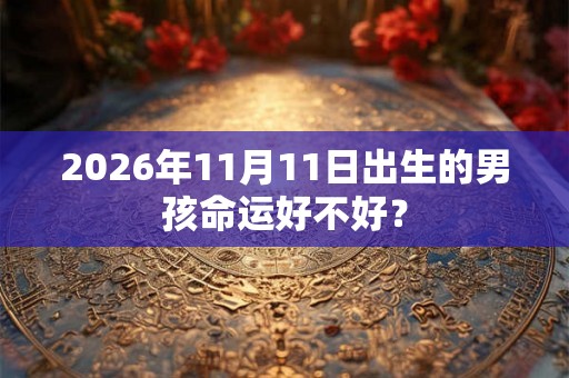 2026年11月11日出生的男孩命运好不好? 2026年11月11日出生的男孩命运好不好?