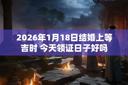 2026年1月18日结婚上等吉时 今天领证日子好吗 2026年1月18日结婚上等吉时 今天领证日子好吗
