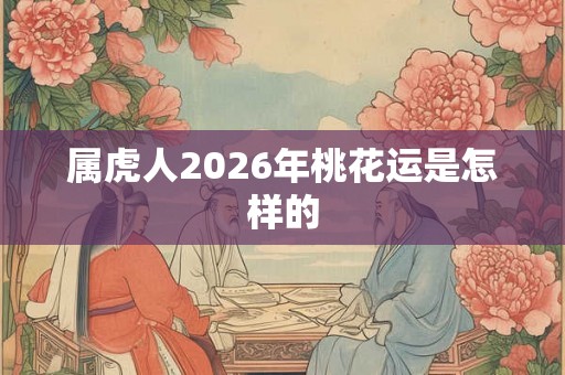 属虎人2026年桃花运是怎样的